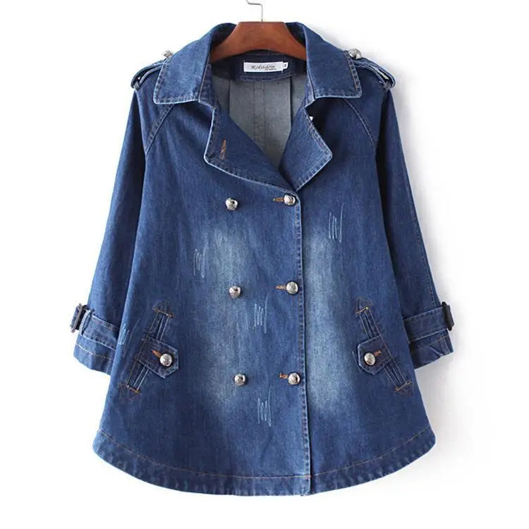 Riviera™ | Women’s Denim Cape Coat