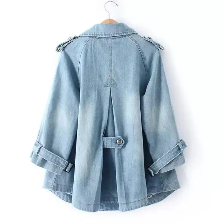 Riviera™ | Women’s Denim Cape Coat